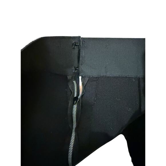 Vintage black and gold handmade pants fringe 1980s - Picture 5 of 10